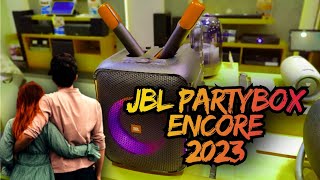 Kupas Tuntas Review Karaoke JBL Partybox Encore Speaker Karaoke 2023 DeSound Nipah Mall Makassar [upl. by Zippora]