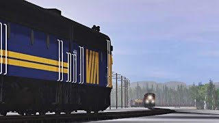 Trainz  MAYDAY Hinton Crash Intro [upl. by Hilly]