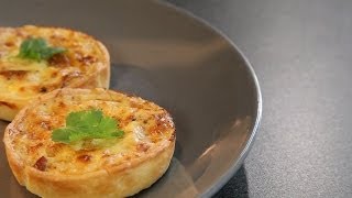 Recette traditionnelle  La quiche lorraine [upl. by Edie]