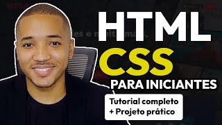 HTML E CSS PARA INICIANTES  CRIANDO UM PROJETO REAL [upl. by Enileqcaj610]