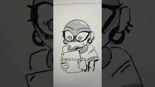 1650 💀 funny comedy school teacher relatable art ibixpaintx animatic sad doodle [upl. by Tristas]