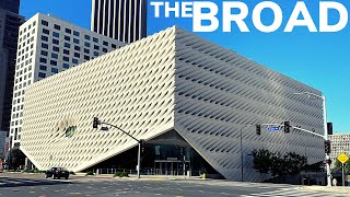 A visit to The Broad  a contemporary art museum  Los Angeles California [upl. by Niall]