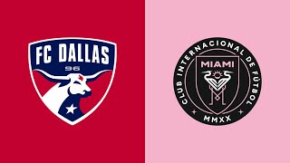 HIGHLIGHTS FC Dallas vs Inter Miami CF  August 6 2023 [upl. by Atinram]