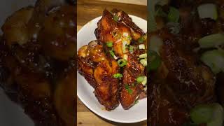 Crispy Air Fryer Wings with Irresistible Polynesian Sauce  Easy Recipe [upl. by Gillman]