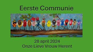 Eerste Communie 28 april 2024 [upl. by Aidnama167]