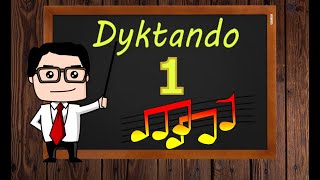 Dyktando Melodyczne  1 [upl. by Niamert]