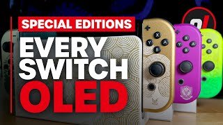 EVERY Special Edition Nintendo Switch OLED [upl. by Hanikas]