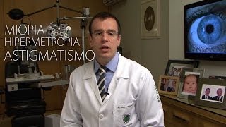 Miopia Hipermetropia e Astigmatismo Informações gerais [upl. by Ellenehc]