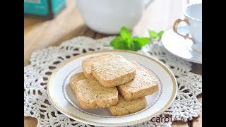 紅茶杏仁餅乾。 black tea almond cookies [upl. by Ihel]