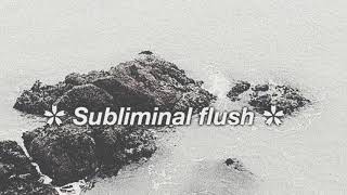 ❦ Subliminal Flush  Removing any subliminal negative affirmations amp blockages ❦ [upl. by Clementas]