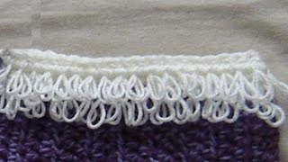 Crochet Loop Stitches by Rounds [upl. by Valenba57]