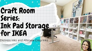 Ink Pad Storage Ideas for Your Craft Room craftroomorganization craftroom craftstorage [upl. by Annahavas]