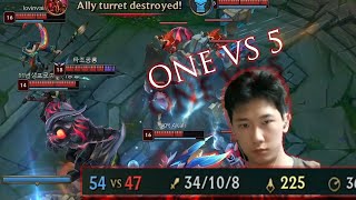 This Katarina is humiliating Korean Master 34108 Katarina vs Hwei FullGameplay [upl. by Titania]