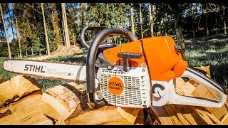 Cómo Encender Una Motosierra Stihl  FACIL Y RAPIDO [upl. by Pretrice]