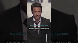 Robert Downey Jr thanks Mel Gibson for getting him Sober [upl. by Clarinda163]