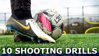 Become CLINICAL With These Shooting Drills  10 Finishing Exercises To Help You Score More Goals [upl. by Asseral119]