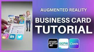 Augmented Reality Business Card TUTORIAL for web [upl. by Asim712]