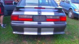 1985 Mustang GT X303 Cam Flowmasters [upl. by Allenrac]