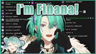 Luca takes over Finanas stream【NIJISANJI EN】 [upl. by Signe17]