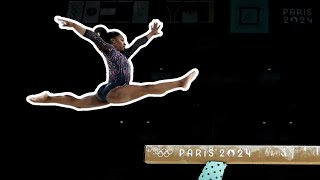 Simone Biles Shines Despite Injury at 2024 Olympics [upl. by Edobalo479]