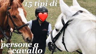 15 tipi di persone a cavallo  Pernilla Iperti [upl. by Eninnaej224]