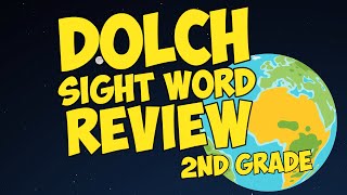 Dolch Sight Word Review  Second Grade  Jack Hartmann [upl. by Ecirted]