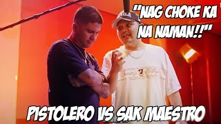 PISTOLERO vs SAK MAESTRO  Reaction Video  Tito Shernan SAYANG YUNG LABAN [upl. by Arabele]