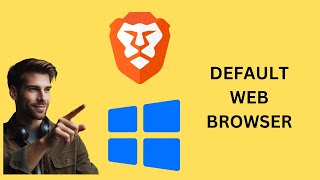 How to Make Brave Default Browser on Windows 10  GearUpWIndows Tutorial [upl. by Decato]