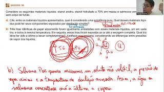 UNIFESP 2022  RESOLUÇÃO DAS QUESTÕES DE QUÍMICA [upl. by Harol]