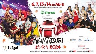 ⛩️ 37º Festival de Outono Akimatsuri 2024 🍂 [upl. by Razec716]