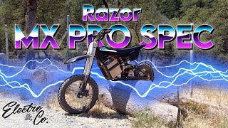 RAZOR MX PRO SPEC x Electro amp Co  TEST amp REVIEW [upl. by Attekram715]