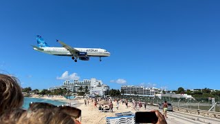 Saint Martin to St Kitts amp Nevis Airport Arrival 2024 [upl. by Rennob]