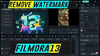 Cara menghilangkan Watermark di Filmora 13 terbaru [upl. by Aili]