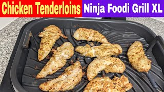 Grilled Chicken Tenderloins Recipe Ninja Foodi Grill [upl. by Durstin]