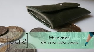 Monedero en Cuero Moldes para descargar gratiscuero hechoamano moldesgratis leather [upl. by Enidan849]