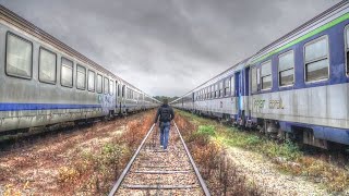 Un immense cimetière de train abandonné  Urbex [upl. by Pero750]