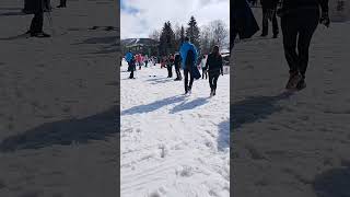 Megeve France ♥️😍megeve nicevideo snow [upl. by Anwad]