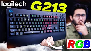 Cheapest Gaming Keyboard From Logitech G213 Prodigy [upl. by Drofyar547]