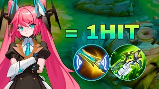 LAYLA EQUIPMENT BUILD 1HIT  EASY KILLS LAYLA BUILD MAX DAMAGE TOP1  LAYLA GAMEPLAY [upl. by Ynnij]