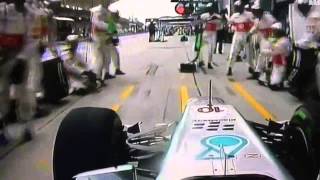 Hamilton pitstop error Malaysia 2013 [upl. by Oniskey]