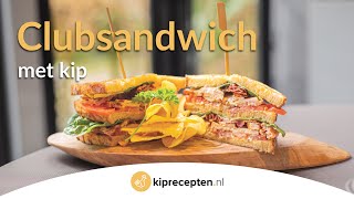 Club sandwich met kip [upl. by Jonell]