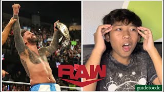 JEY USO Wins Intercontinental Title  WWERAW Live Reaction [upl. by Anid]