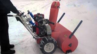 ariens snowblower turbo diesel [upl. by Dnalyr]