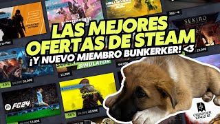 LAS MEJORES OFERTAS DE STEAM ¡Y PRESENTACIÓN DEL NUEVO MIEMBRO BUNKERKER [upl. by Abbotsun]