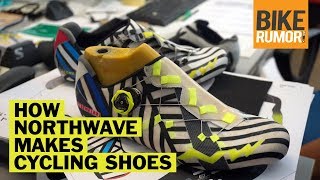 How Northwave cycling shoes are made [upl. by Assecnirp]