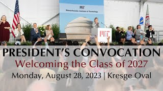 Presidents Convocation 2023  Welcoming the Class of 2027 [upl. by Aloek553]