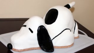 SNOOPY Cake How To [upl. by Aldo]