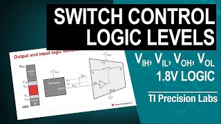 Outputinput logic levels VOH VOL VIH VIL [upl. by Bridie178]