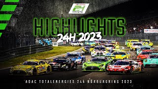 Record breaking 51st edition 🎥 Full Race Highlights  ADAC TotalEnergies 24h Nürburgring 2023 [upl. by Assele617]