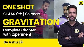 Gravitation in One Shot Class 9th Science with Ashu Sir  Science and Fun [upl. by Naeerb596]